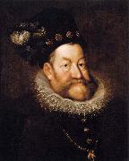 AACHEN, Hans von Portrait of Emperor Rudolf II painting
